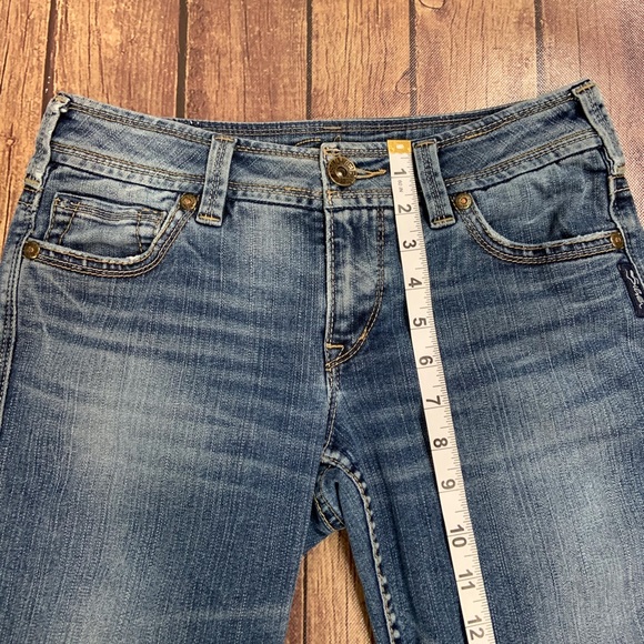 Silver Julia Straight Leg Jeans - Picture 3 of 8